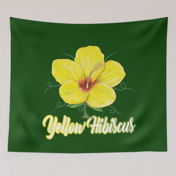 Item preview, Yellow Hibiscus 02 designed and sold by deux16moulins.
