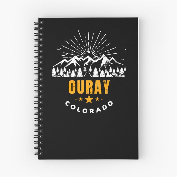 Item preview, Ouray colorado mountain camping Retro Vintage designed and sold by Jeangel97.