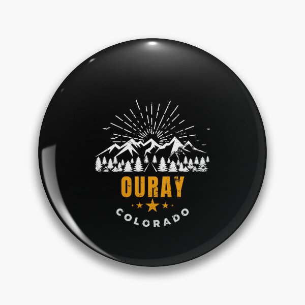 Item preview, Ouray colorado mountain camping Retro Vintage designed and sold by Jeangel97.