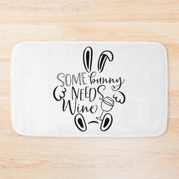 Item preview,  Bunny Needs Wine designed and sold by Poetic Patterns Studio.
