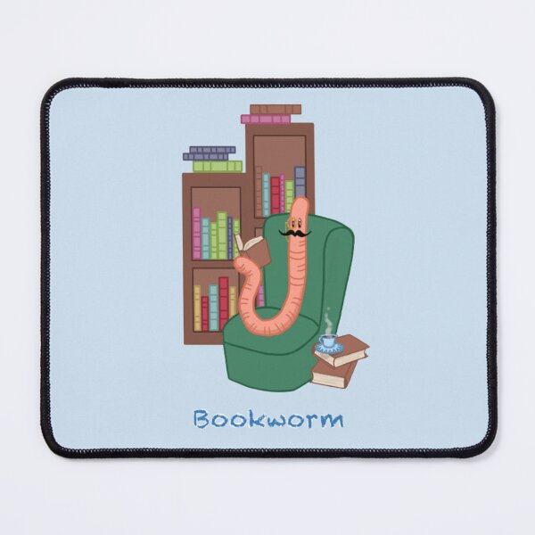 Artikelvorschau, Bookworm entworfen und verkauft von SageTeaArts.