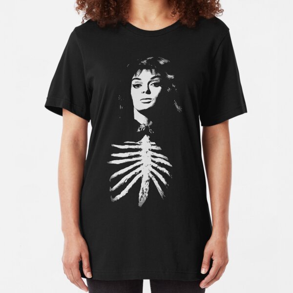 Barbara Steele - Queen of Horror Slim Fit T-Shirt