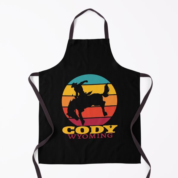 Item preview, Rodeo retro Cody Wyoming Bucking Horse Estilo retro vintage designed and sold by JasKei-Designs.