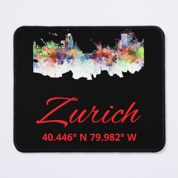 Item preview, Zurich Switzerland City Skyline Classic T-Shirt designed and sold by Forever Sun CO..