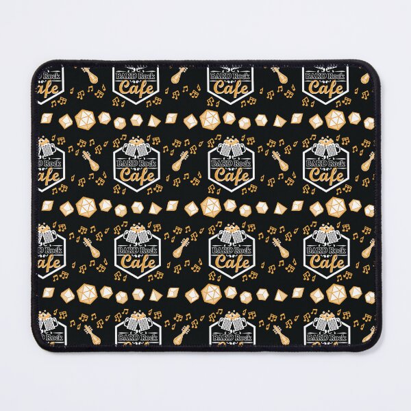 Item preview, Classic Black and Gold Bard Rock Print designed and sold by bardrockcafe.