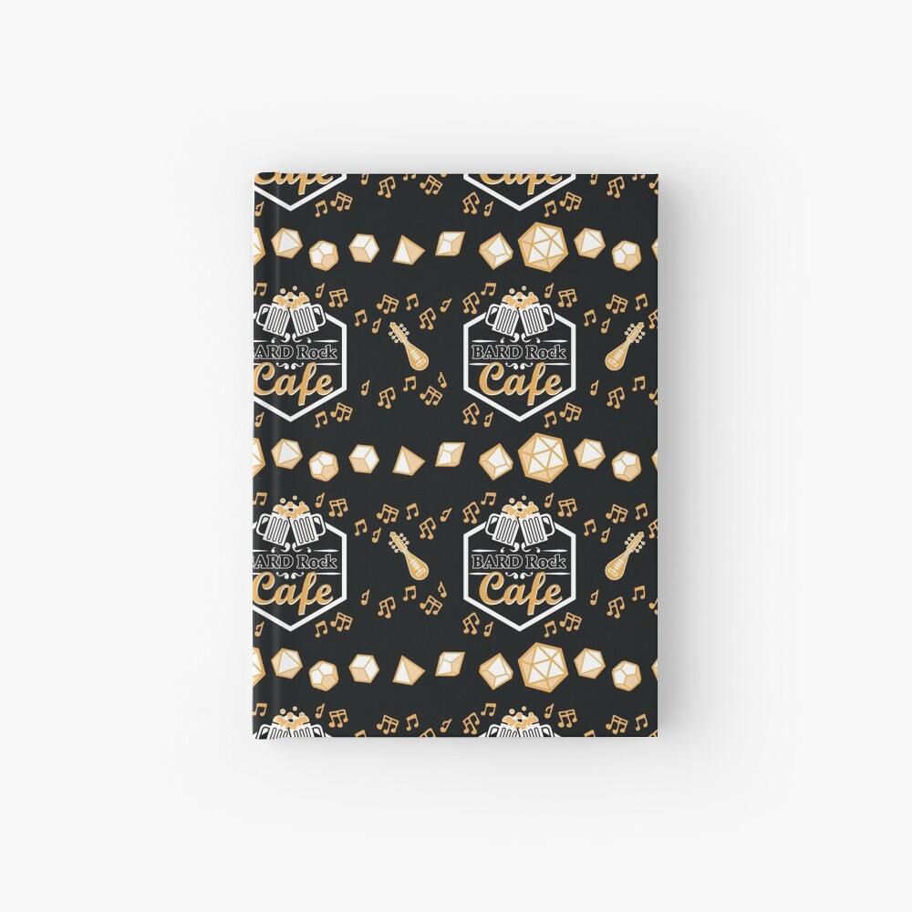 Item preview, Hardcover Journal designed and sold by bardrockcafe.