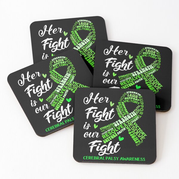 Item preview, Cerebral Palsy Warrior, Her Fight is our Fight Cerebral Palsy Awareness designed and sold by Greggwillard.