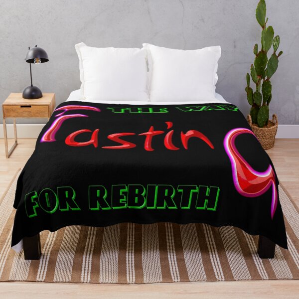 Item preview, FASTING IS THE WAY TO REBIRTH - GREAT MOTIVATIONAL QUOTE FOR FASTING! designed and sold by Ralek.