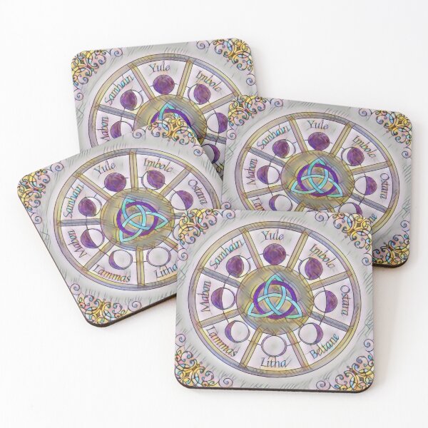 Item preview, Pagan Wheel of the Year designed and sold by bluechalice.