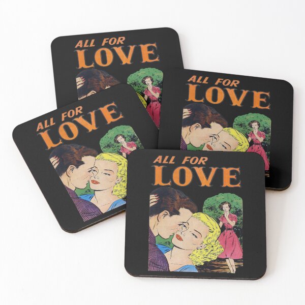 Item preview,  All for love - Romance - love - lovers - vintage - comic book designed and sold by Comic book.