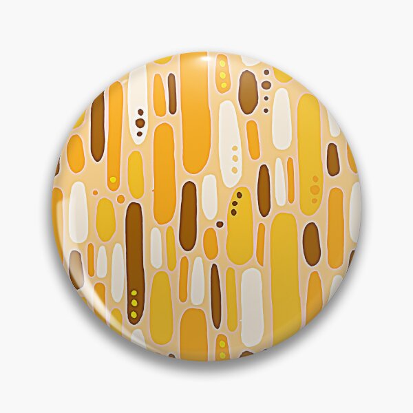 Item preview, Mid-Century Modern Orange-Tangerine Playful Abstract Pattern designed and sold by DEC02.