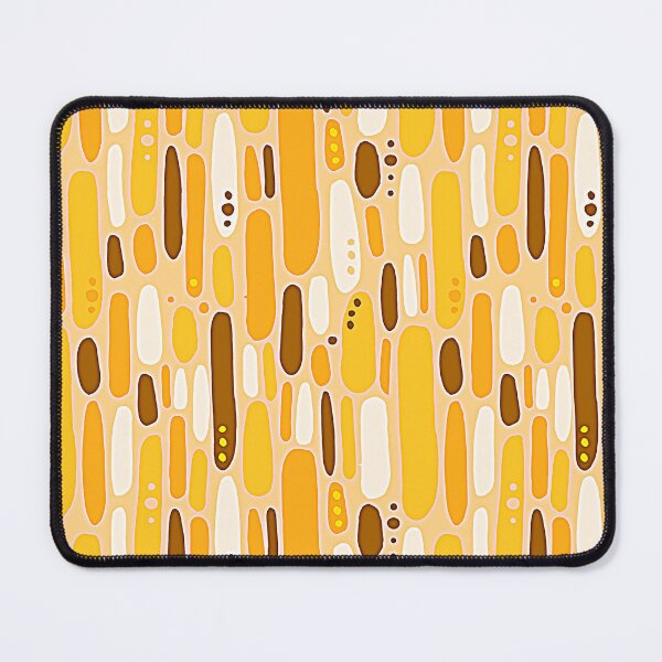 Item preview, Mid-Century Modern Orange-Tangerine Playful Abstract Pattern designed and sold by DEC02.