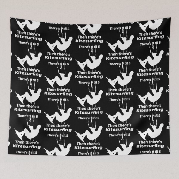 Item preview, There's 9 til 5 Then There's Kitesurfing designed and sold by Aurorapod.