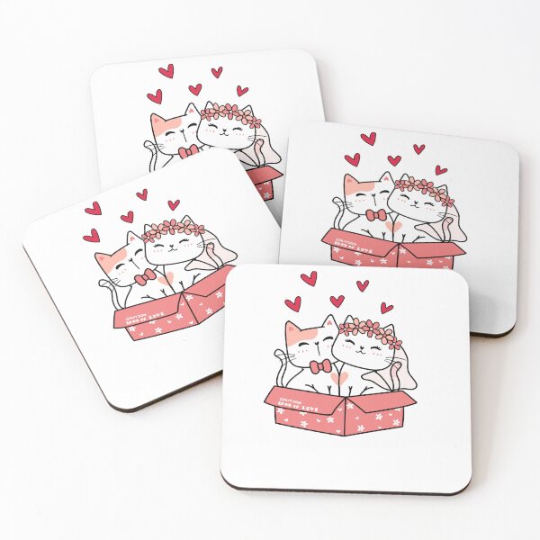 Item preview, Designing love between cats  designed and sold by Eoqastore1.