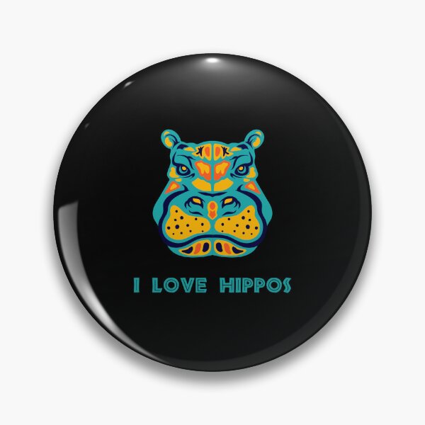 Artikelvorschau,  Hippo mag Hippos wirklich Hippo Lovers Hippopotamus entworfen und verkauft von Nadjidib.