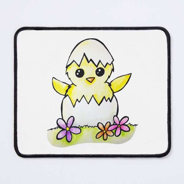 Item preview, Easter Chick Watercolor designed and sold by kmstudio.