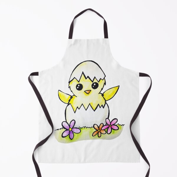Item preview, Easter Chick Watercolor designed and sold by kmstudio.