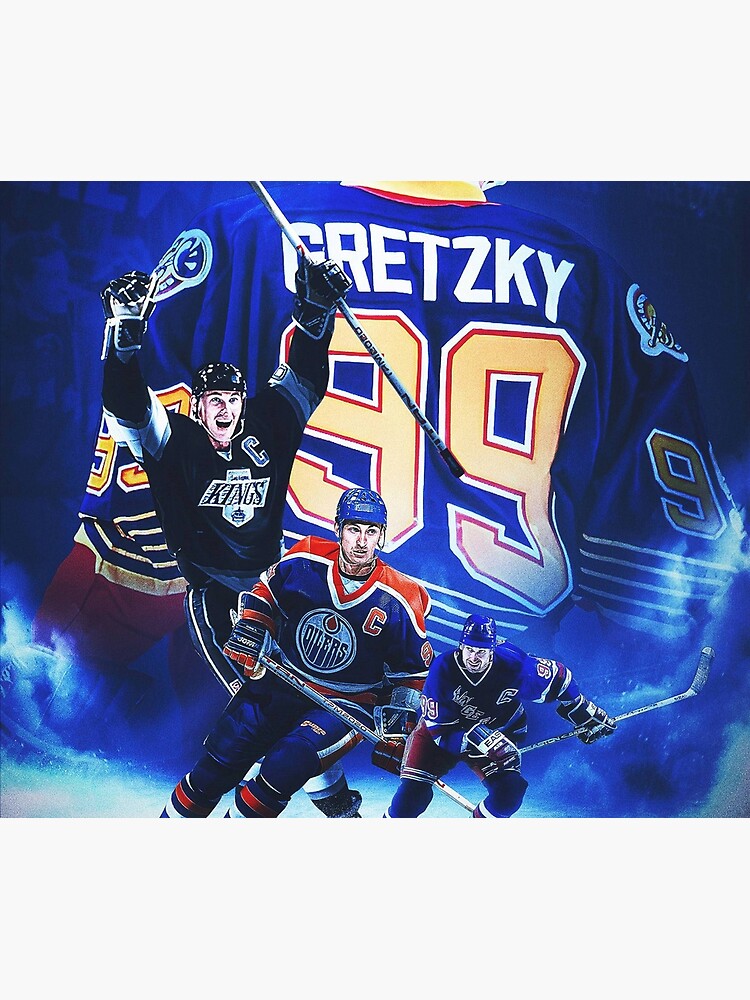 Wayne Gretzky Jersey  Sticker for Sale by Saint-Designs77