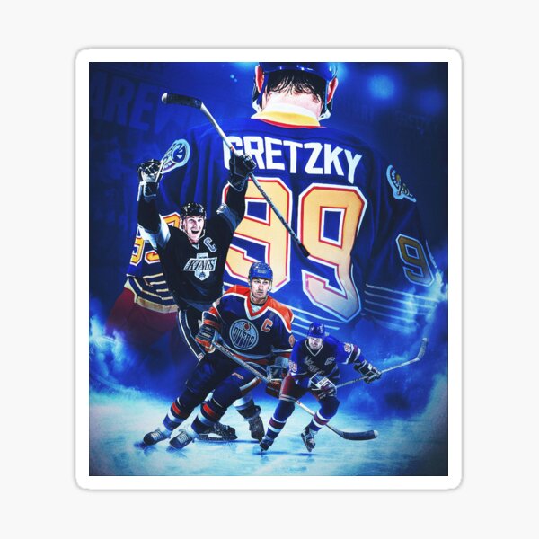 Fanatics Wayne Gretzky #99 Edmonton Oilers Heritage Breakaway NHL Trikot  Vintage Blau