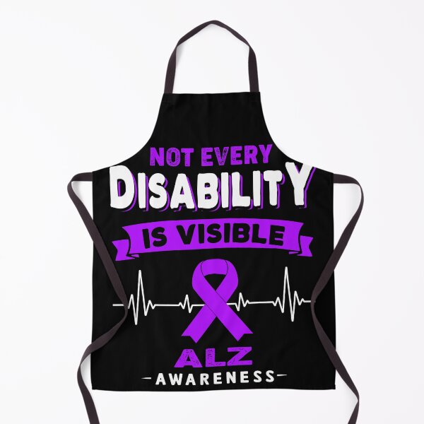 Item preview, ALZ Awareness - Not Every Disability Is Visible designed and sold by RidnerStore.