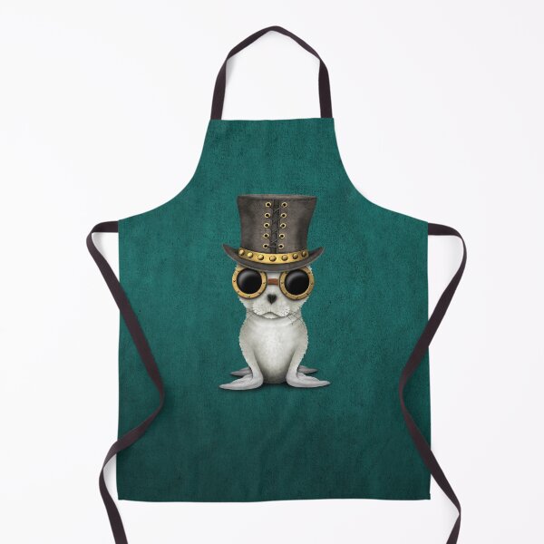 Item preview, Foca arpa bebé steampunk designed and sold by JeffBartels.