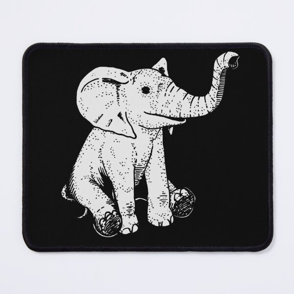 Item preview, Fun Baby Elephant T Shirt Animal Lover Graphic Tee Cute Happy Trunk designed and sold by MythicMerch.