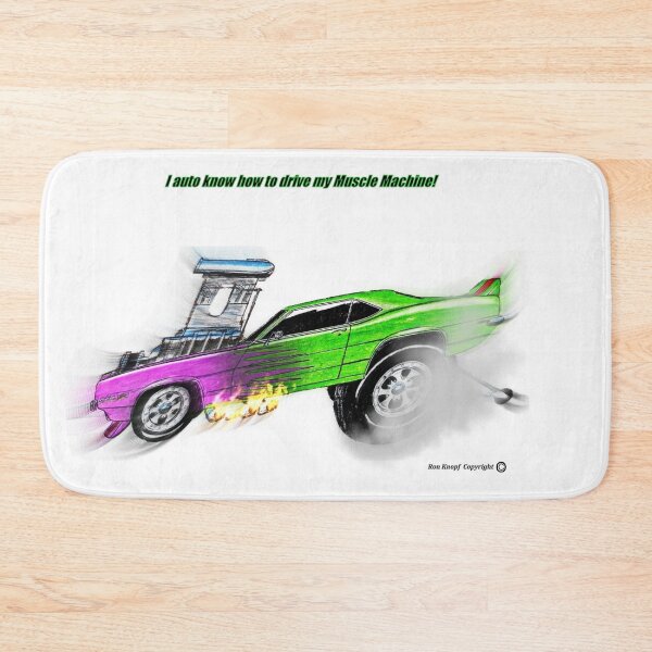 Item preview,  Muscle Cars   // I auto know how to drive my muscle machine! designed and sold by Imagin8er.