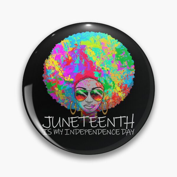 Item preview, Juneteenth Is My Independence Day Afro Girl Juneteenth Gear designed and sold by DynamicDesign.