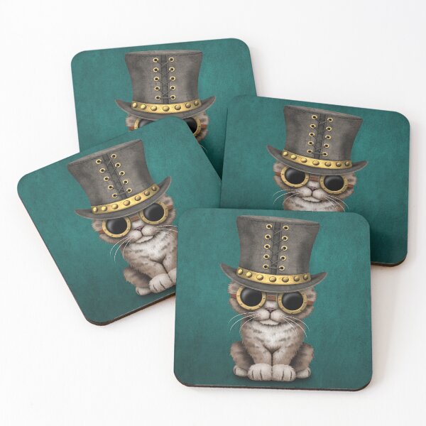 Item preview, Cute Steampunk Kitten designed and sold by JeffBartels.
