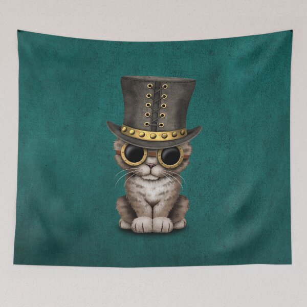 Item preview, Cute Steampunk Kitten designed and sold by JeffBartels.