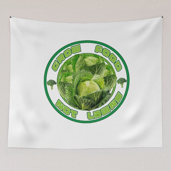 Item preview, Grow Food Not Lawns designed and sold by Tiziza.