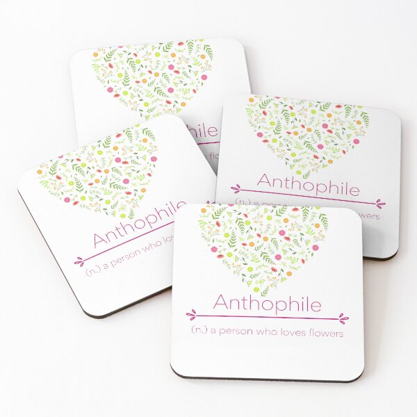 Item preview, Anthophile - A Person Who Loves Flowers designed and sold by EdmondsLove.