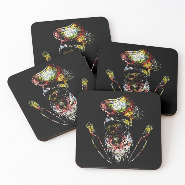 Item preview, galaxy demons abstract crazy Chef bearded skull designed and sold by TitaCris.
