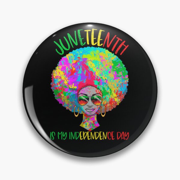 Item preview, Juneteenth Is My Independence Day Afro Girl Juneteenth Gear designed and sold by DynamicDesign.