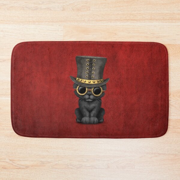 Artikelvorschau, Süße schwarze Steampunk-Katze entworfen und verkauft von JeffBartels.