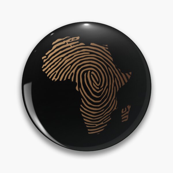 Item preview, Africa Fingerprint Black History Juneteenth Melanin Gear designed and sold by DynamicDesign.