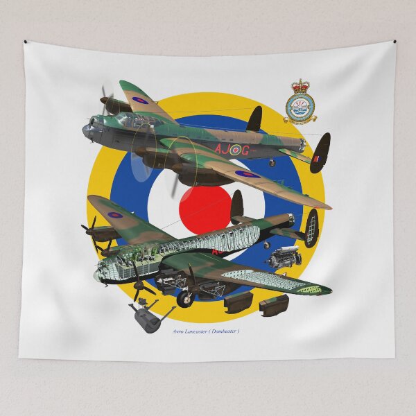 Item preview, Avro Lancaster, heavyweight bomber of WW2 designed and sold by madbadmachines.
