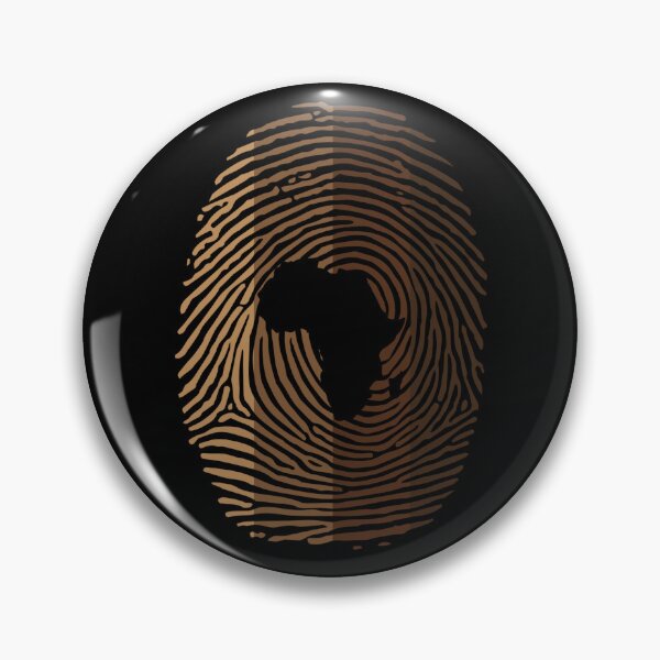 Item preview, Africa Fingerprint Melanin Juneteenth Proud Black History Gear designed and sold by DynamicDesign.