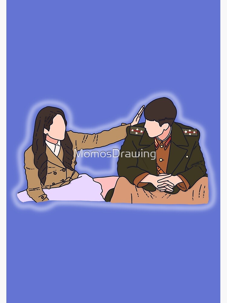 "Crash landing on you" Poster for Sale by MomosDrawing Redbubble