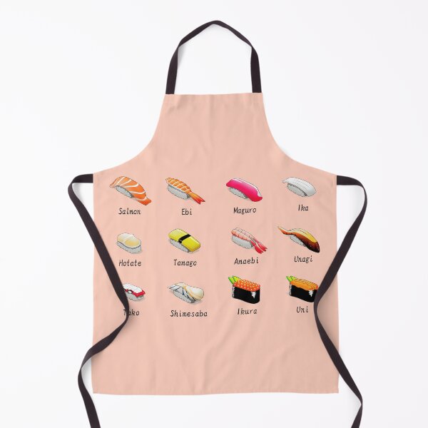 Item preview, Types of Sushi Pack/Set designed and sold by TheEndlessStore.