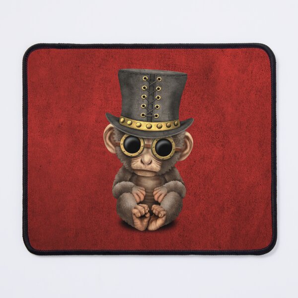 Artikelvorschau, Steampunk-Baby-Affe rot entworfen und verkauft von JeffBartels.