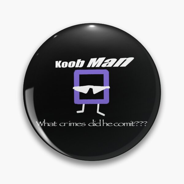 Item preview, Koob Man. What crimes did he comit? designed and sold by LittleRedChucks.