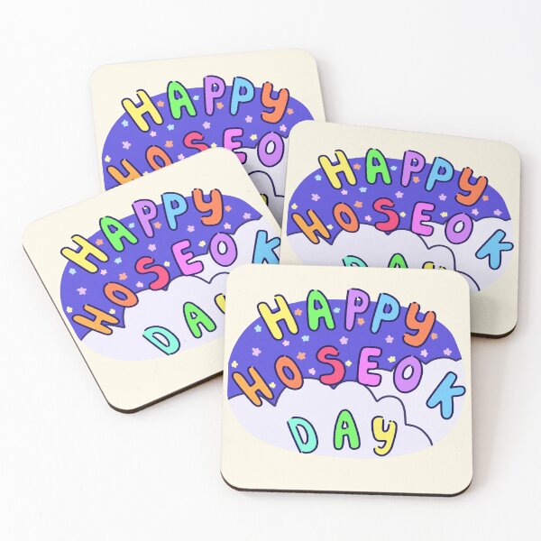 Item preview, HAPPY HOSEOK DAY designed and sold by MomosDrawing.