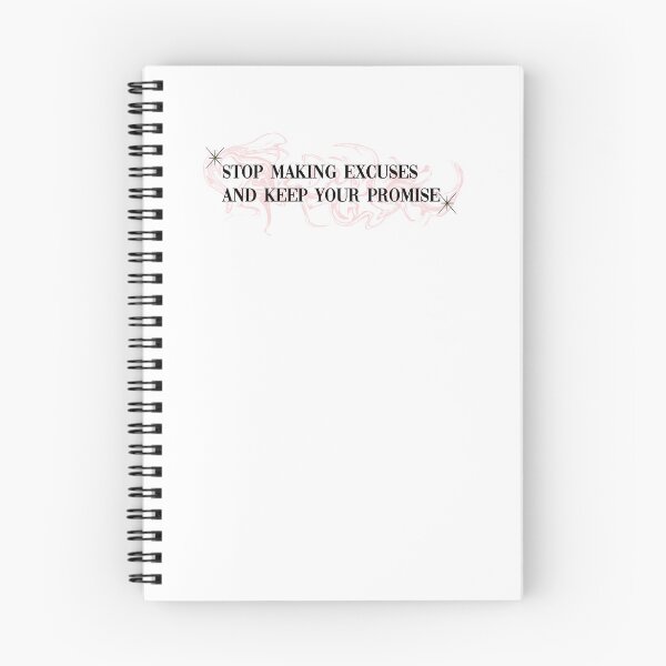Item preview, “Stop making excuses and keep your promise!” -Kang Da Koo. From business proposal designed and sold by Eckaa.