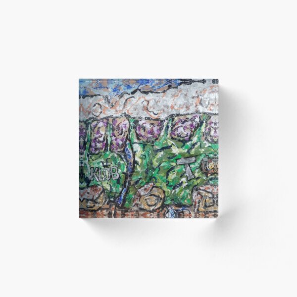 Coming Into Kenmore (MBTA Greenline - Boston) Acrylic Block