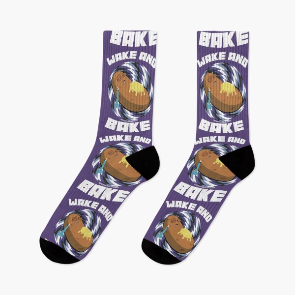 Item preview, Wake and bake stoner baked potato with bong optical illusion 2 designed and sold by YomeHayin.