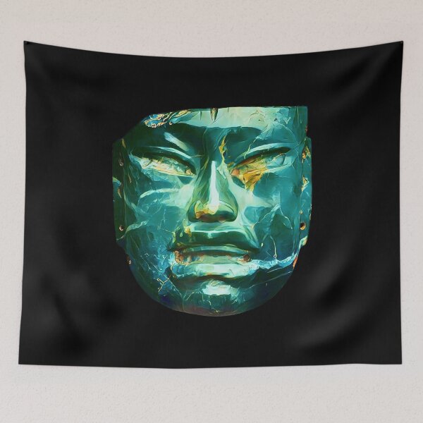 Item preview, Olmec Jade Mask designed and sold by DotorEaon.