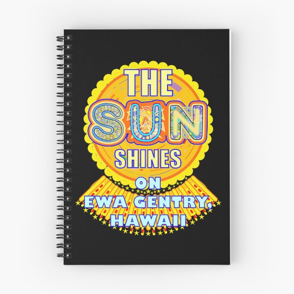 Item preview, Ewa Gentry Sun Shines On Hawaii Artful Sunshine designed and sold by artfulnotebook.