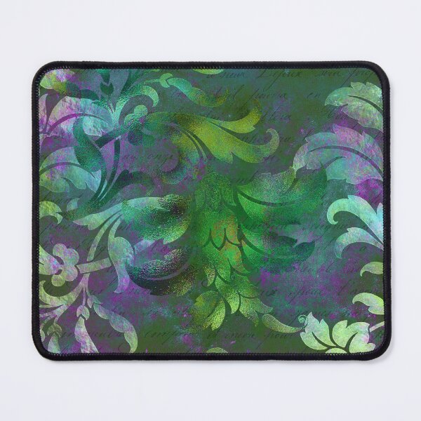 Item preview, Jungle Floral Batik (Green) designed and sold by murkyswamp.