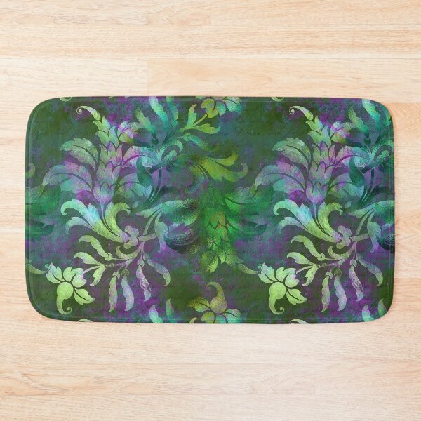 Item preview, Jungle Floral Batik (Green) designed and sold by murkyswamp.